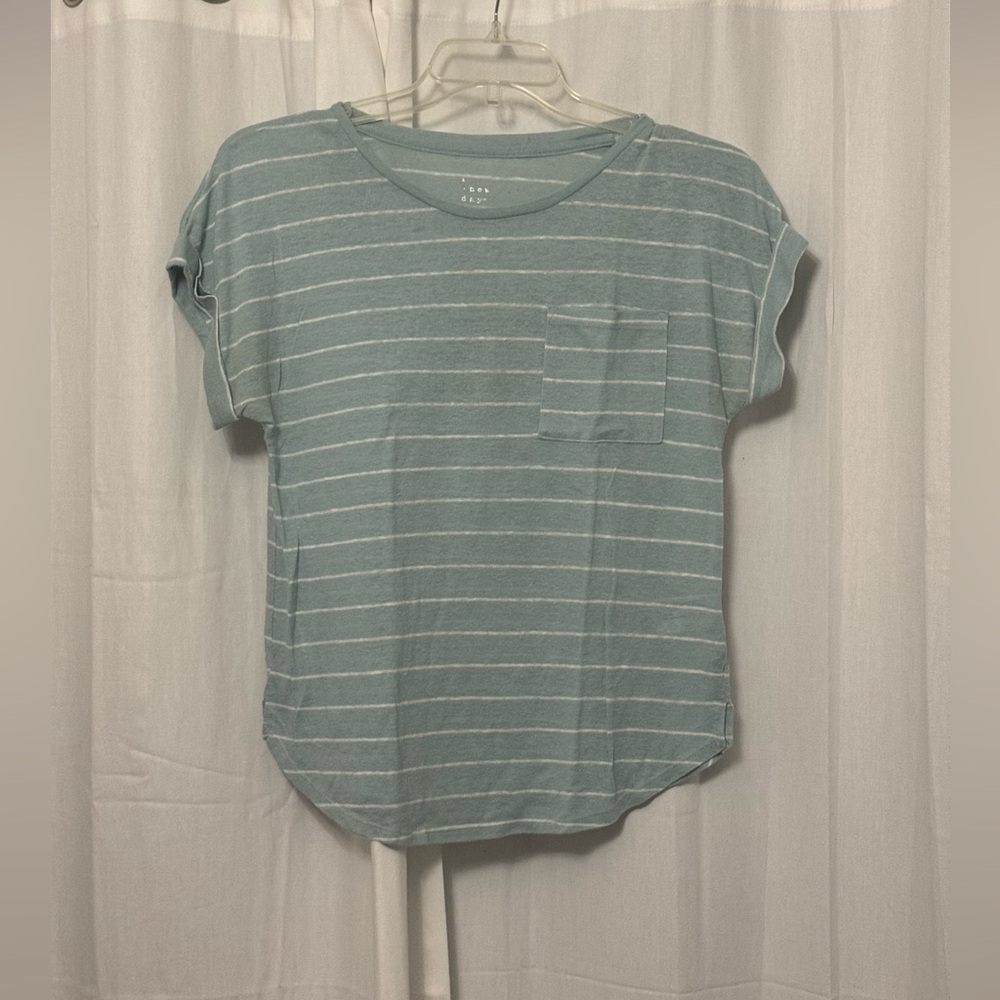 Striped tshirt with pocket